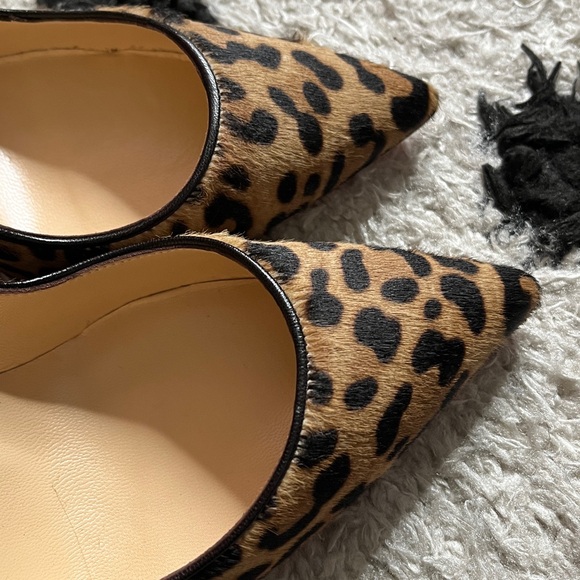 Christian Louboutin size 37 so Kate 120 pumps pony hair leopard black - Picture 6 of 11